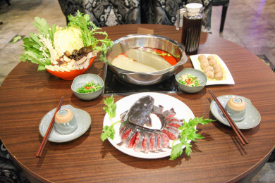 火锅鱼套餐 美食 餐饮