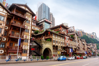 重庆洪崖洞外景