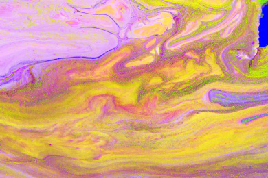 各种颜料融合流淌 个性