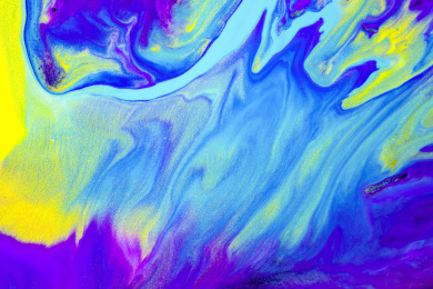 各种颜料融合流淌 个性