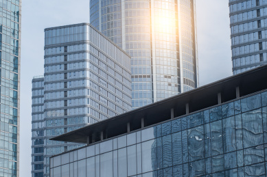 现代城市建筑外观