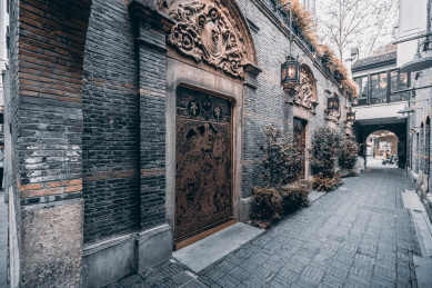 上海民国建筑石库门场景