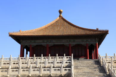 北京故宫的配殿  建筑