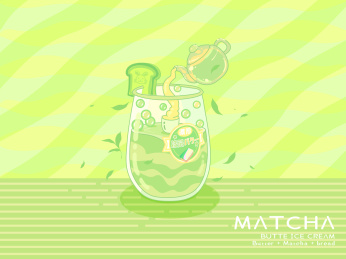 黄油抹茶面包雪糕