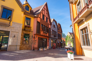 湖南衡阳雁湖文旅小镇仿欧式建筑