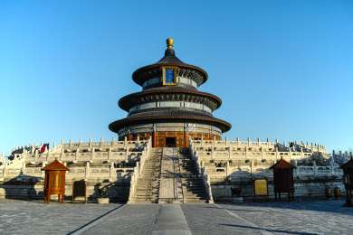 天坛祈年殿清晨