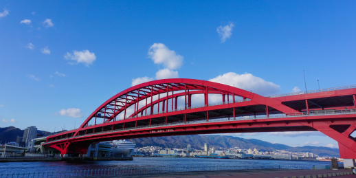 日本神户春季红桥 神户