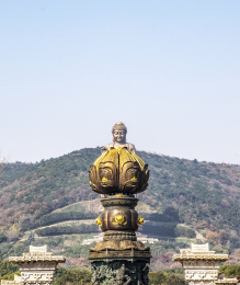 中国江苏无锡灵山风景区灵山大佛