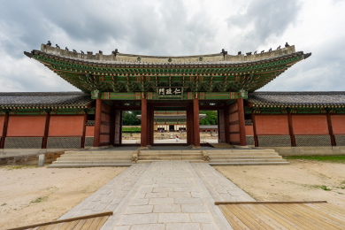 韩国首尔昌德宫仁政门