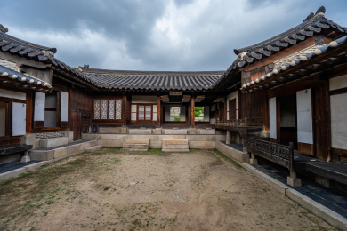 韩国首尔昌德宫乐善斋风光