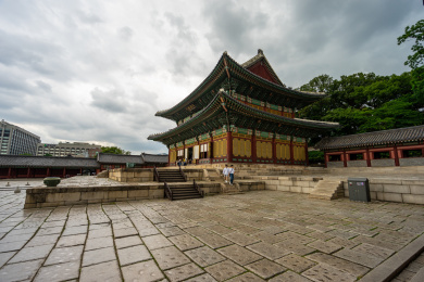 韩国首尔昌德宫仁政殿