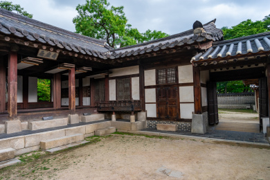 韩国首尔昌德宫乐善斋风光