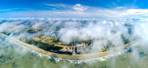 中国广东省阳江市阳西县沙扒湾月亮湾