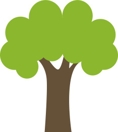简易树矢量图标 树