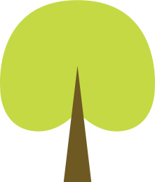 简易树矢量图标 树