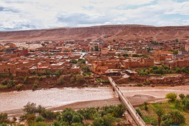 摩洛哥瓦尔扎扎特村落