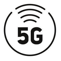 简易5g矢量图标 5g