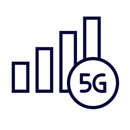 简易5g矢量图标 5g