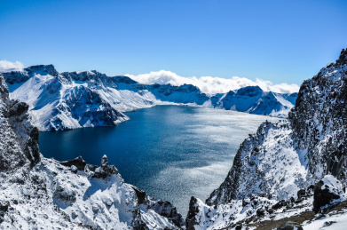 中国吉林长白山天池