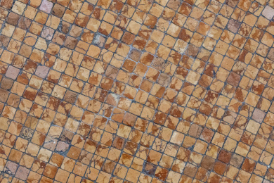 马赛克瓷砖地面纹理背景