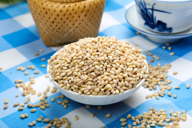 脱皮麦仁米 全麦 谷物