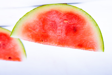 夏日清爽冰镇西瓜片