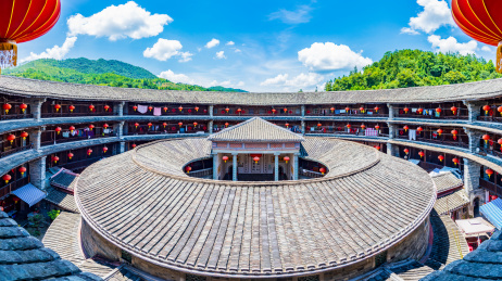 中国福建永定客家土楼振成楼