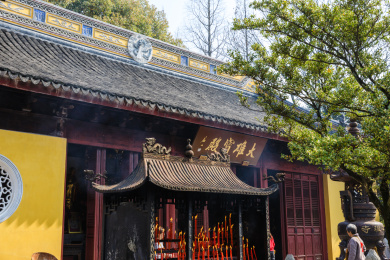 中国江苏省苏州市上方山治平寺