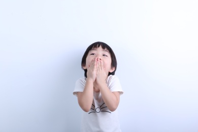 中国女宝宝惊喜大笑