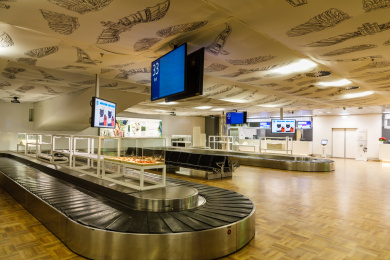 芬兰赫尔辛基万塔机场内景