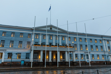 芬兰首都赫尔辛基旅游风光