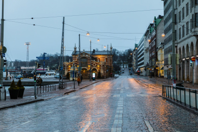 芬兰首都赫尔辛基旅游风光