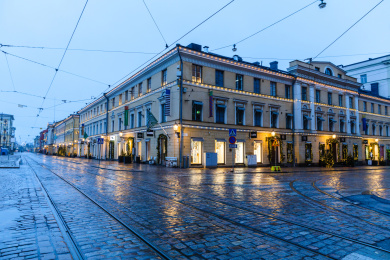 芬兰首都赫尔辛基旅游风光