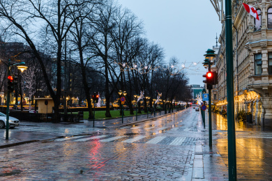 芬兰首都赫尔辛基旅游风光