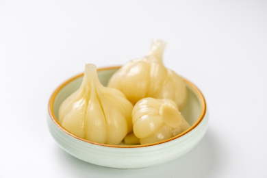 糖蒜特写