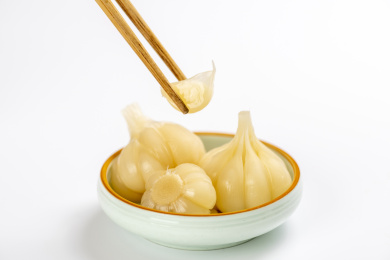 糖蒜特写