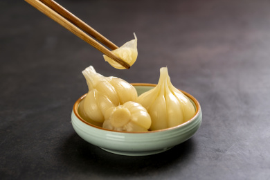 糖蒜特写