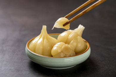 糖蒜特写