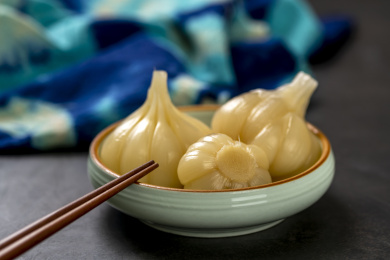 糖蒜特写