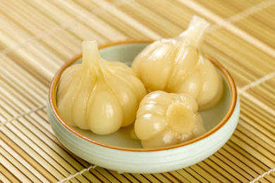 糖蒜特写
