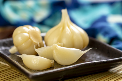 糖蒜特写
