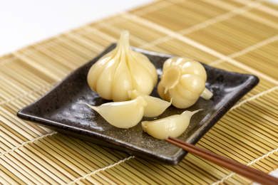糖蒜特写