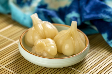 糖蒜特写