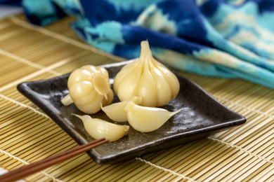 糖蒜特写
