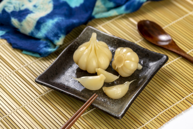 糖蒜特写