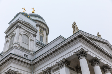 芬兰首都赫尔辛基旅游风光