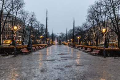 芬兰首都赫尔辛基旅游风光
