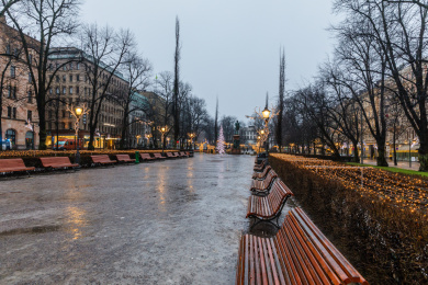 芬兰首都赫尔辛基旅游风光