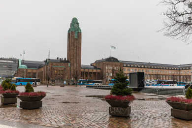 芬兰首都赫尔辛基旅游风光