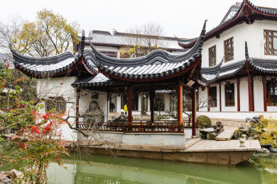 江苏省昆山市别墅园林建筑景观